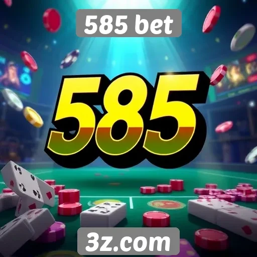 Jogos de cassino ao vivo ganham destaque na 585 bet