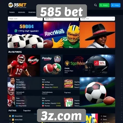 Apostas esportivas na plataforma 585 bet
